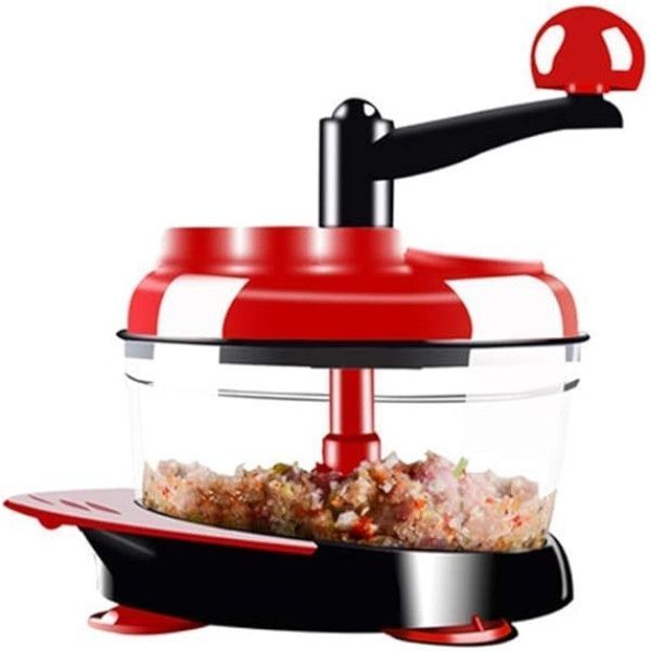 Подрібнювач для м'яса та овочів, кухонний комбайн на 1,5л 044p 13974 фото