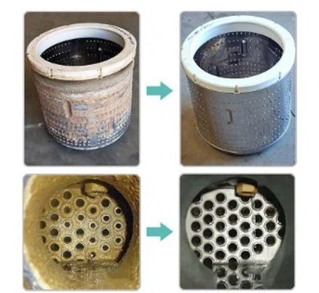 Антибактеріальний засіб для догляду, очищення пральних машин Washing machine cleaner №2 в шипучих таблетках 12 шт в упаковці 12820 фото