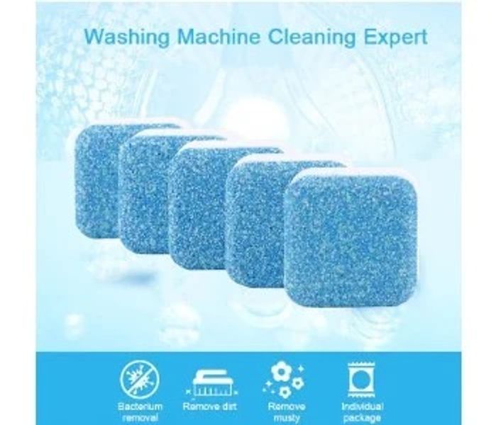 Антибактеріальний засіб для догляду, очищення пральних машин Washing machine cleaner №2 в шипучих таблетках 12 шт в упаковці 12820 фото