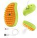 Масажна щітка з USB для вичісування шерсті у тварин UKC Pet Brush гребінець з паром для собак і котів 13408 фото 2