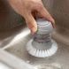 Щітка для посуду з дозатором мийного засобу Pot Brush з підставкою 12113 фото 2
