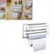 Кухонний диспенсер для плівки, фольги та рушників 4в1 Triple Paper Dispenser A-PLUS 13090 фото 1